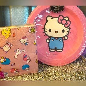 Hello Plates & Hello Kitty & Friends Napkins